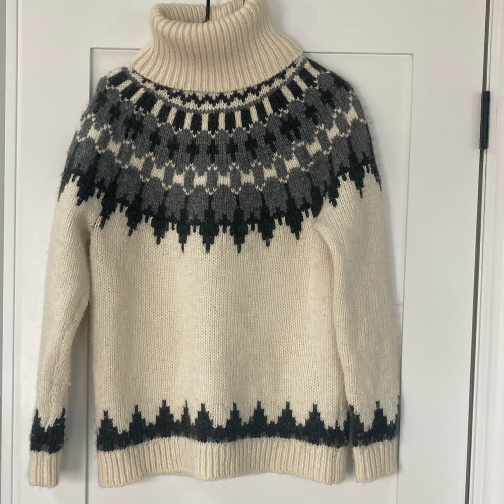 Vintage Gap Alpaca blend cowl neck sweater